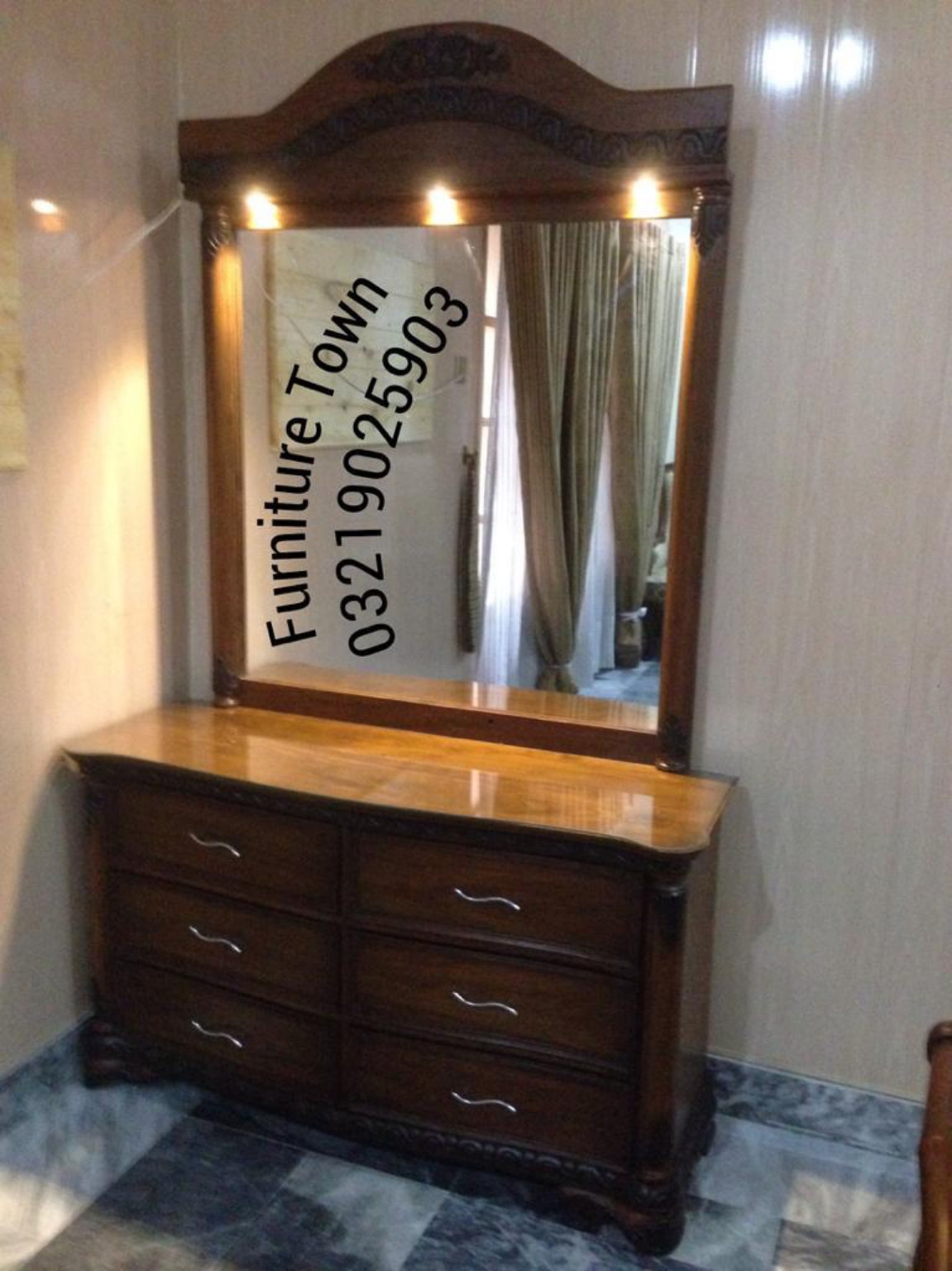 Luxury Ornate Dressing Table in Peshawar